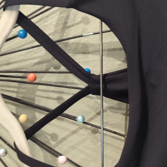 Old Navy Active powersoft 2X Crop Top built-in bra black padding Sports Bra - Picture 2 of 5